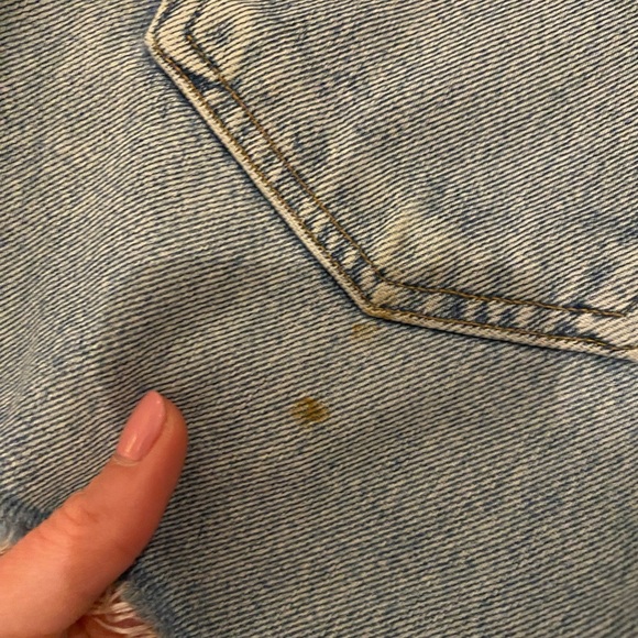 AGOLDE Reese Relaxed Cutoff Shorts  SZ 25 - Picture 11 of 13